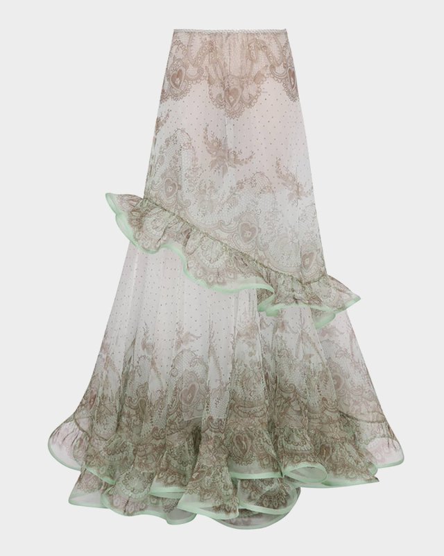 Crush Flutter Maxi Skirt